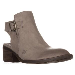 Born Women Margrit Slingback Ankle Leather Heels Shoes sz 7.5M